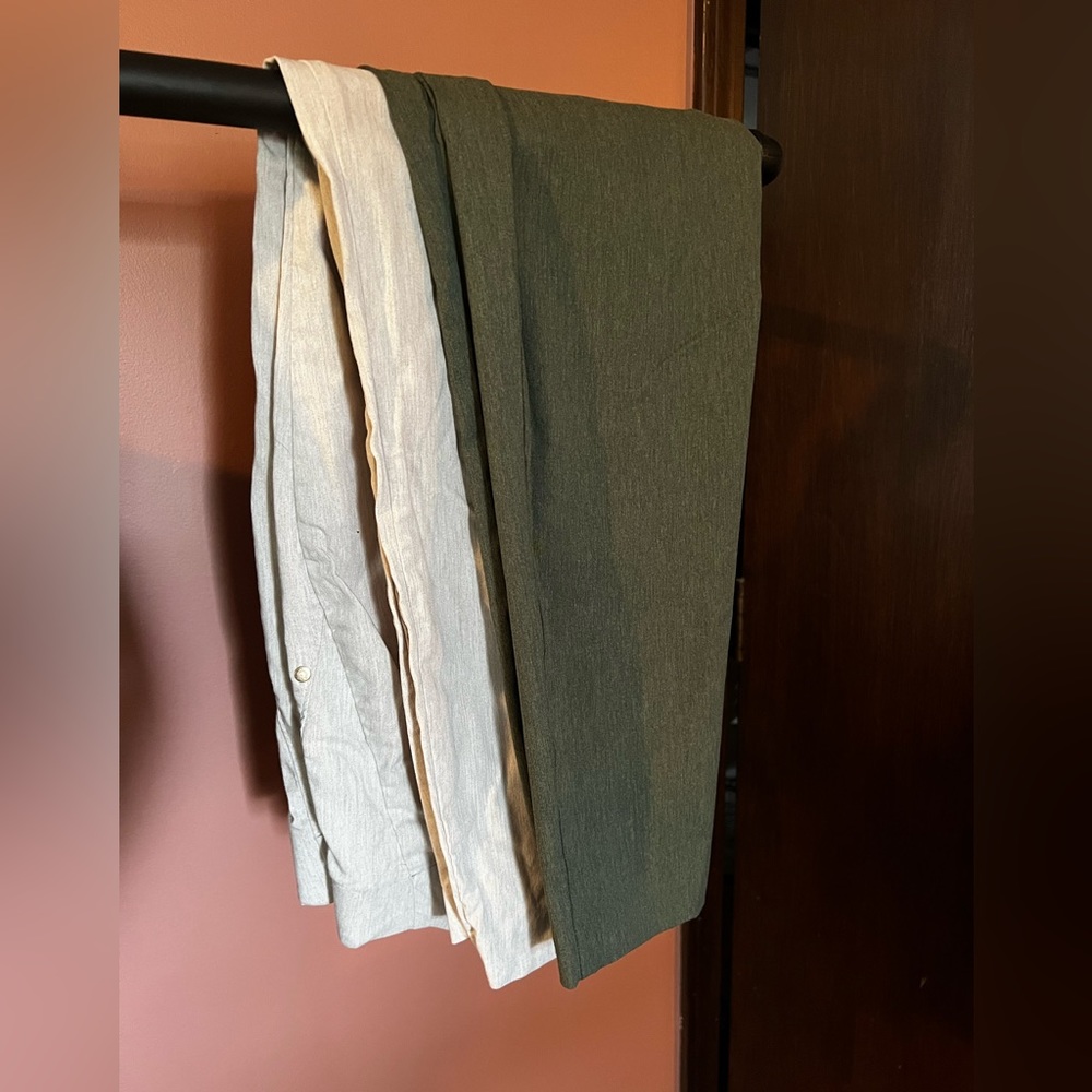 2 pairs of Maurice’s pull-on dress pants
